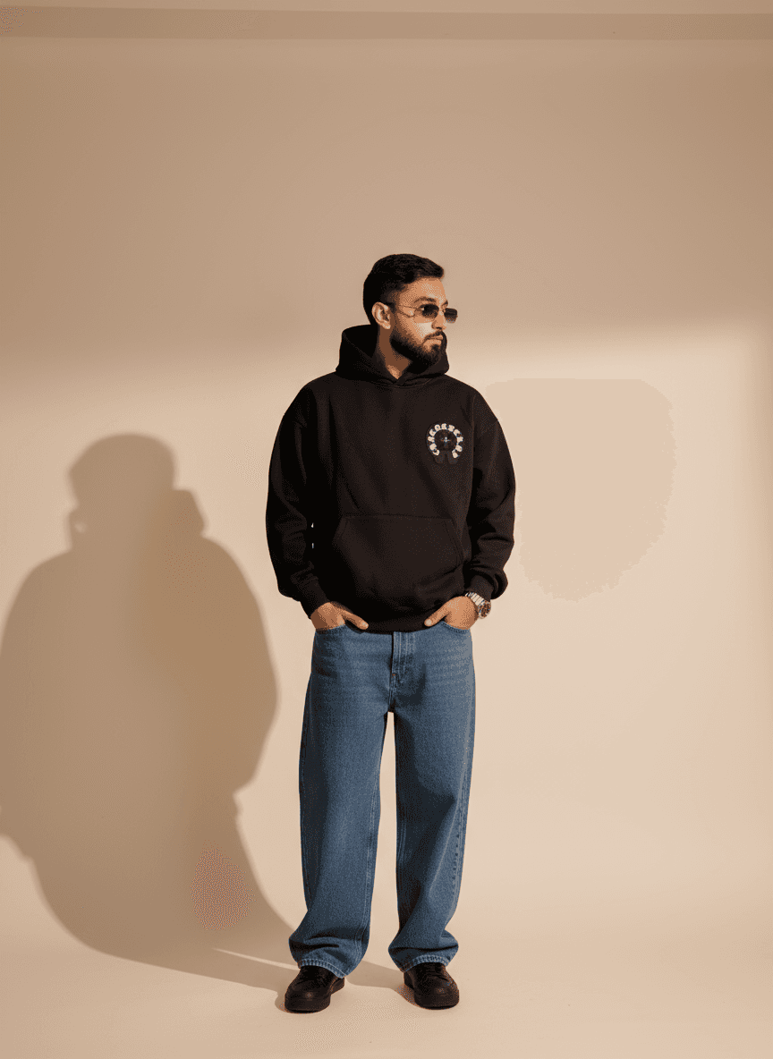 Chrome inspired hoodie