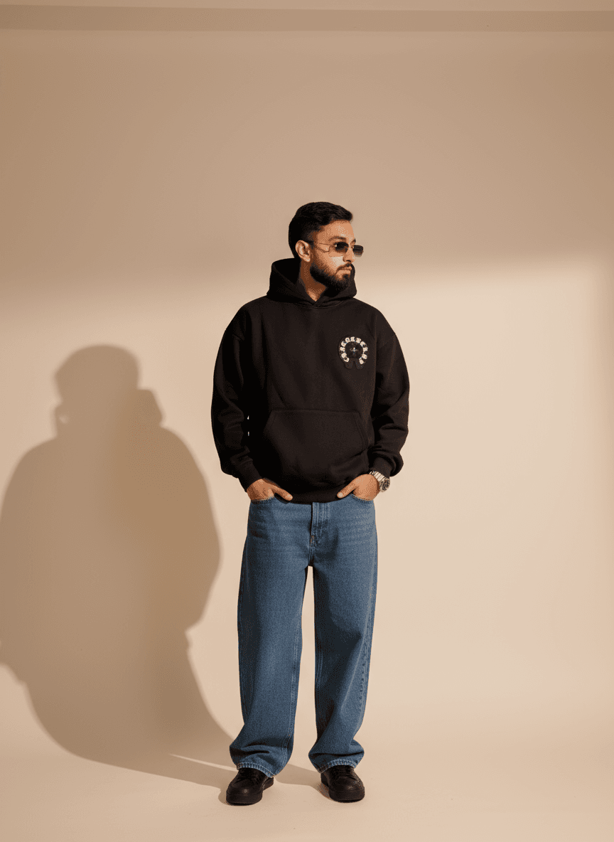 Chrome inspired hoodie